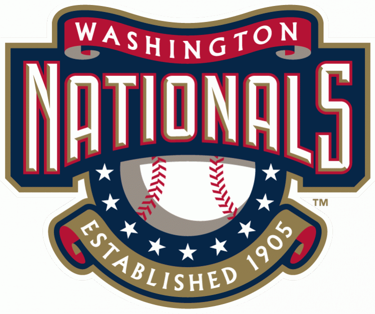 Washington Nationals 2005 Anniversary Logo iron on heat transfer